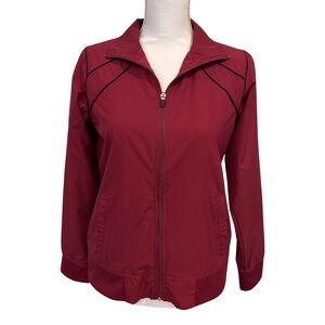 Champion Berry Plum Athletic Jacket Women’s Small Lightweight Running Athleisure